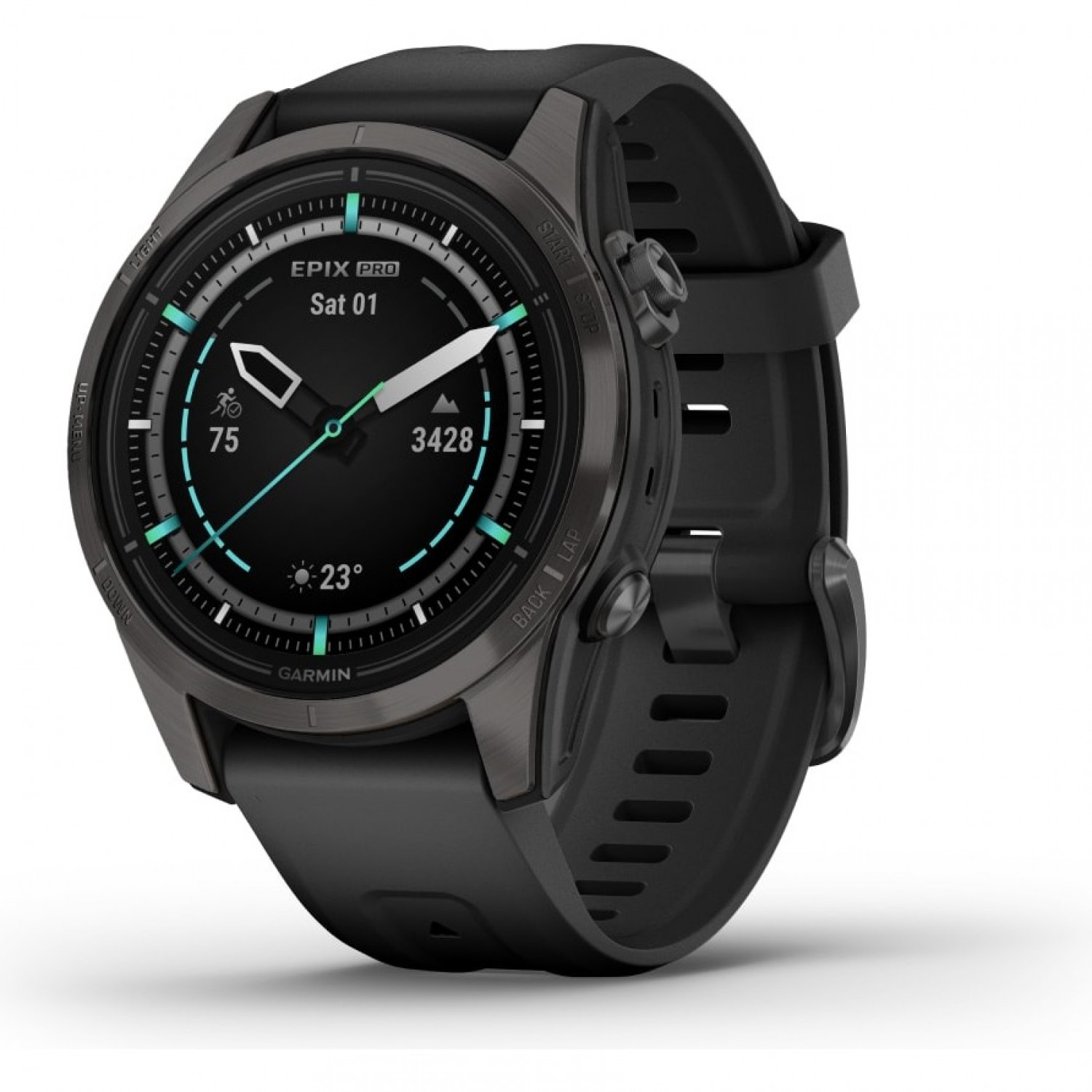 Часы GARMIN EPIX PRO (GEN 2) – SAPPHIRE EDITION CARBON GRAY DLC ...