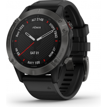 GARMIN FENIX 6 PRO BLACK WITH BLACK BAND