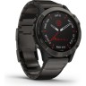 Часы GARMIN FENIX 6 PRO SOLAR TITANIUM CARBON GRAY DLC WITH TITANIUM DLC BAND