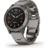 Часы GARMIN FENIX 6 SAPPHIRE TITANIUM WITH VENTED TITANIUM BRACELET 10291