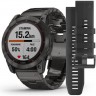 Часы GARMIN FENIX 7X SAPPHIRE SOLAR CARBON COATED TITANIUM GRAY (DLC) VENTILATED TITANIUM GRAY CARBON COATED (DLC) STRAP 11164