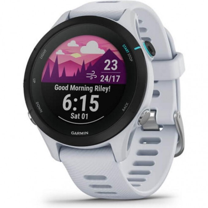 Часы GARMIN FORERUNNER 255S MUSIC WHITESTONE 11284