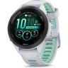 Часы GARMIN FORERUNNER 265S BLACK BEZEL WITH WHITESTONE CASE AND WHITESTONE/NEO TROPIC SILICONE BAND