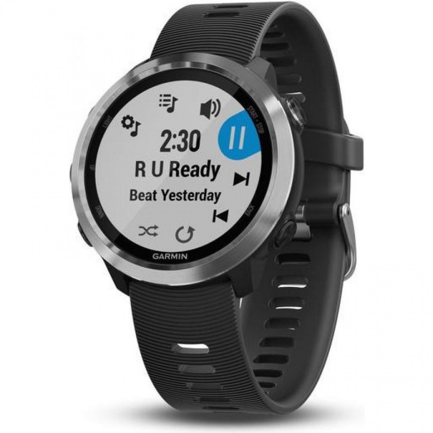 Часы GARMIN FORERUNNER® 645 Music с черным ремешком 010-01863-30. Купить  Часы на Официальном Сайте GARMIN в России.