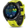 Часы GARMIN FORERUNNER 965 CARBON GRAY DLC TITANIUM BEZEL WITH BLACK CASE AND AMP YELLOW/BLACK SILICONE BAND 010-02809-12