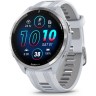 Часы GARMIN FORERUNNER 965 TITANIUM BEZEL WITH WHITESTONE CASE AND WHITESTONE/POWDER GRAY SILICONE BAND 010-02809-11