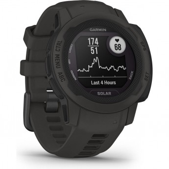 Часы GARMIN INSTINCT 2 SOLAR GRAPHITE Часы GARMIN INSTINCT 2 SOLAR GRAPHITE