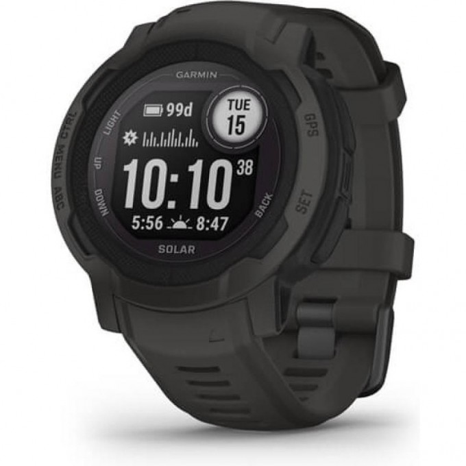 Часы GARMIN INSTINCT 2 SOLAR GRAPHITE 11223