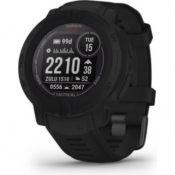 Часы GARMIN INSTINCT 2 SOLAR - TACTICAL EDITION BLACK