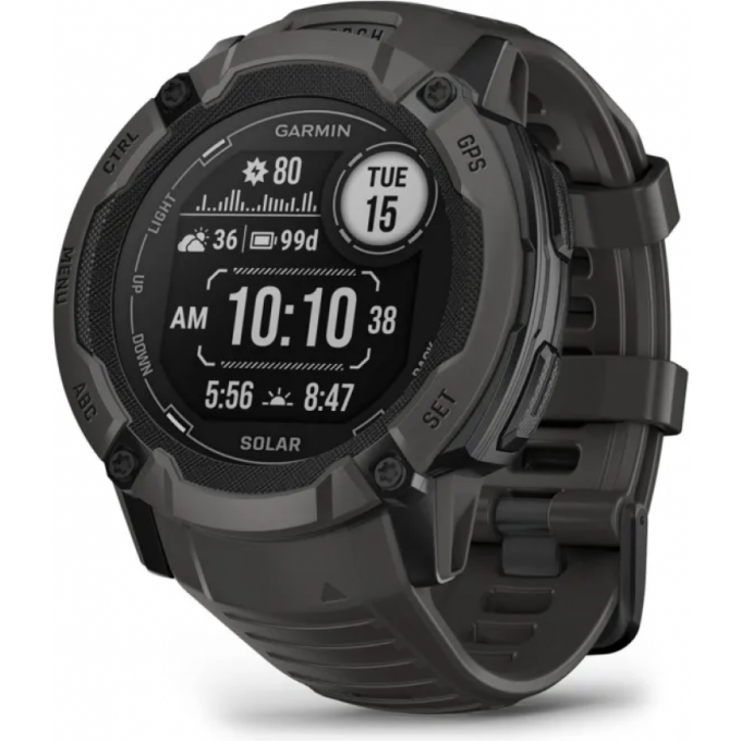 Часы GARMIN INSTINCT 2X SOLAR GRAPHITE 11382