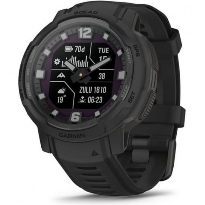 GARMIN INSTINCT CROSSOVER SOLAR TACTICAL EDITION BLACK 11348. GARMIN