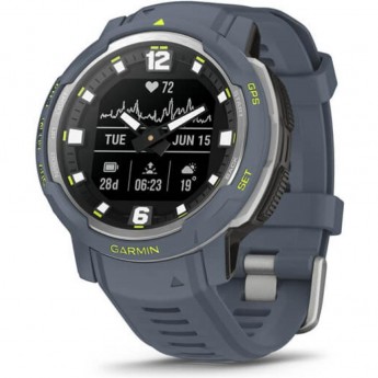 Часы GARMIN INSTINCT CROSSOVER - STANDARD EDITION BLUE GRANITE