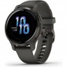 Часы GARMIN VENU 2S SLATE STAINLESS STEEL BEZEL WITH GRAPHITE CASE AND SILICONE BAND