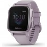 Часы GARMIN VENU SQ METALLIC ORCHID ALUMINUM BEZEL WITH ORCHID CASE AND SILICONE BAND 010-02427-12