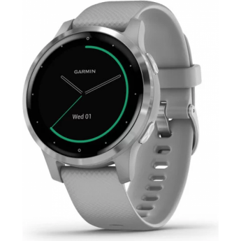 Часы GARMIN VIVOACTIVE 4S POWDER GRAY/SILVER