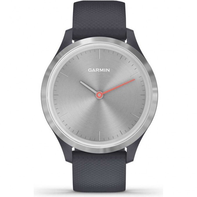 Часы GARMIN VIVOMOVE 3S серебристый циферблат с гранитно-синим ремешком 010-02238-20
