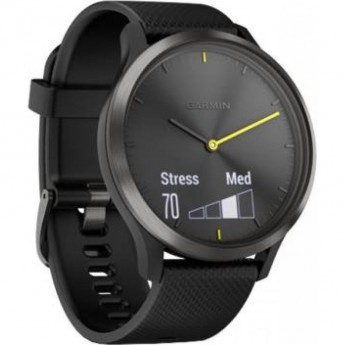 Garmin vivomove hr black smartwatch online