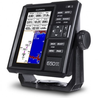 Эхолот GARMIN FISHFINDER 650 GPS с трансдьюсером GT20-TM