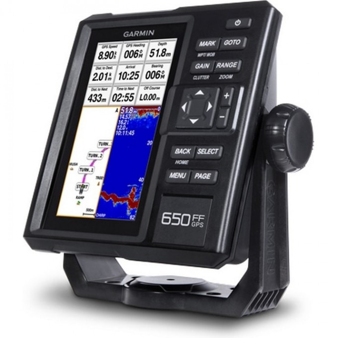 Эхолот GARMIN FISHFINDER 650 GPS с трансдьюсером GT20-TM NR010-01710-00GT20