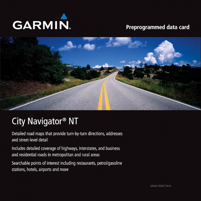 Карта GARMIN CITY NAVIGATOR Australia and New Zealand NT 010-11400-00