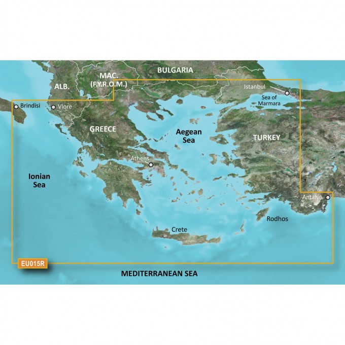 Карта GARMIN Эгейское и Мраморное море g3 Vision VEU015R