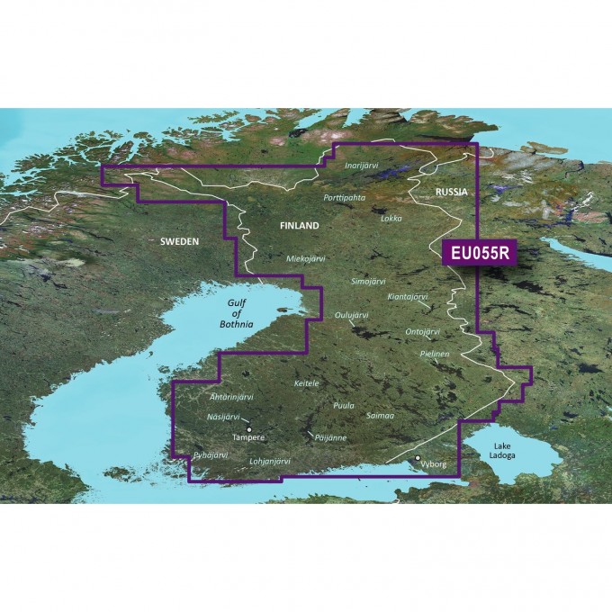 Карта GARMIN Финские озера g3 Vision VEU055R