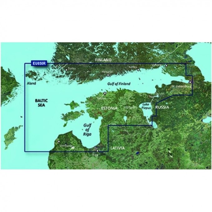 Карта GARMIN Финский и Рижский залив g3 Vision VEU050R