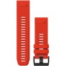 Ремешок для смарт часов GARMIN QUICKFIT BAND 26 MM FLAME RED SILICONE 10156