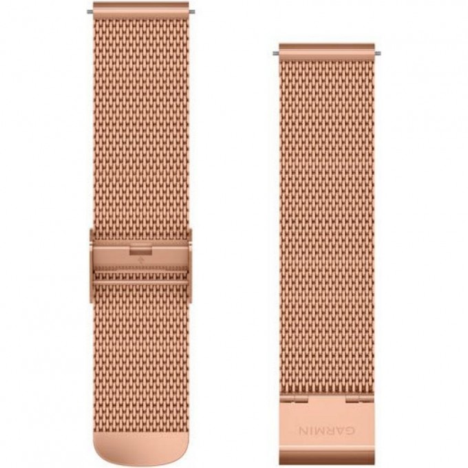 Ремешок GARMIN QUICK RELEASE BAND 20MM 18K ROSE GOLD PVD MILANESE 10588