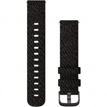 Ремешок GARMIN QUICK RELEASE BAND 20MM BLACK PEPPER WOVEN NYLON/SLATE