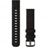 Ремешок GARMIN QUICK RELEASE BAND 20MM BLACK PEPPER WOVEN NYLON/SLATE