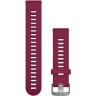 Ремешок GARMIN QUICK RELEASE BAND 20MM CERISE/STAINLESS FR 645