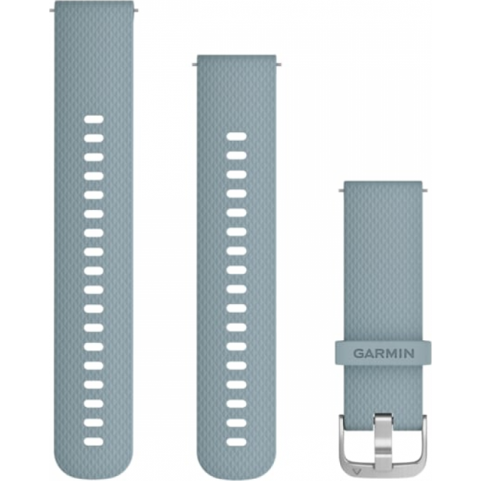 GARMIN QUICK RELEASE BAND 20MM SEA FOAM SILVER 10584