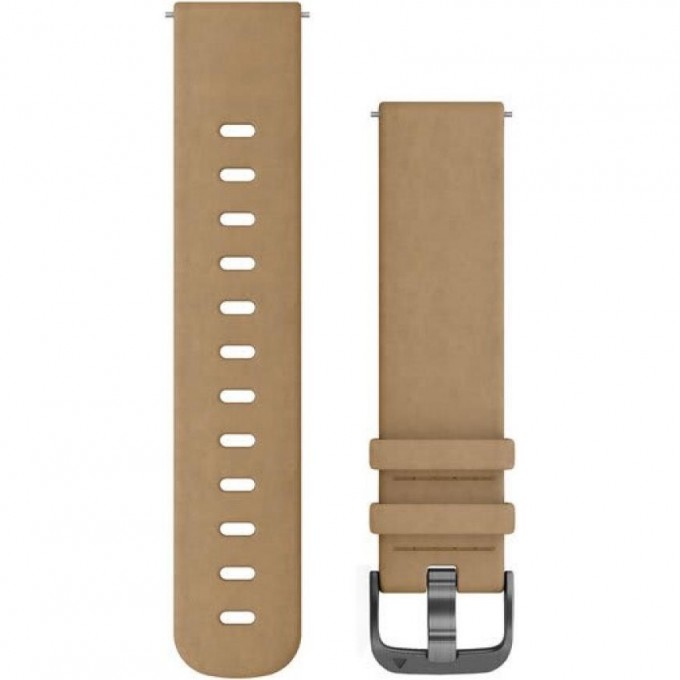 Ремешок GARMIN QUICK RELEASE BAND 20MM TAN SUEDE/SLATE 10582