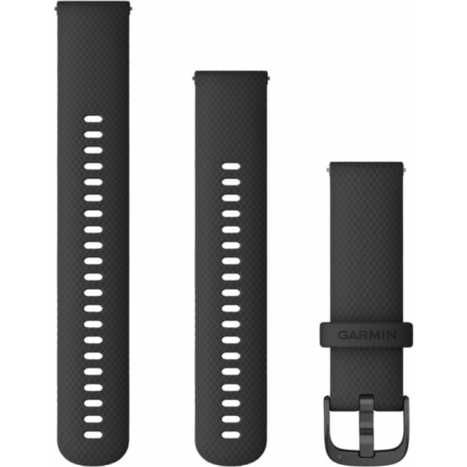 Ремешок GARMIN QUICK RELEASE BAND 22MM BLACK/SLATE 10523