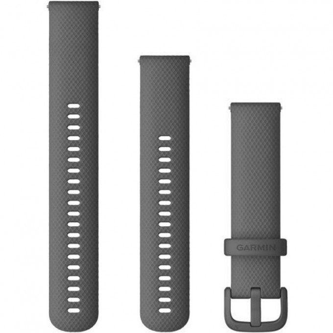 Ремешок GARMIN QUICK RELEASE BANDS (20 MM) SHADOW GRAY 11669