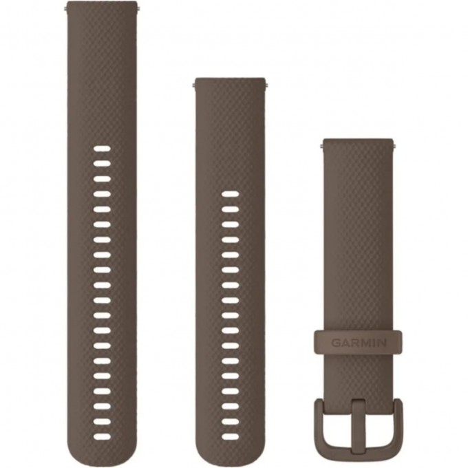 Ремешок GARMIN Quick Release Cocoa Silicone Strap 20 mm 010-12924-81