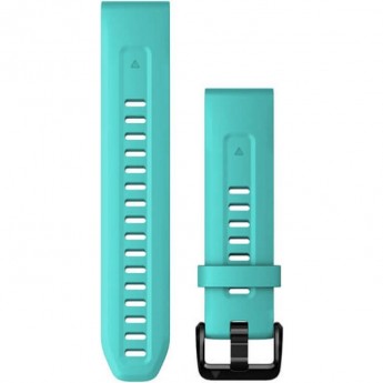 Ремешок GARMIN QUICKFIT 20 WATCH BANDS AQUA SILICONE