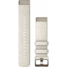 Ремешок GARMIN QUICKFIT 20 WATCH BANDS CREAM HEATHERED NYLON WITH SOFT GOLD HARDWARE 11614