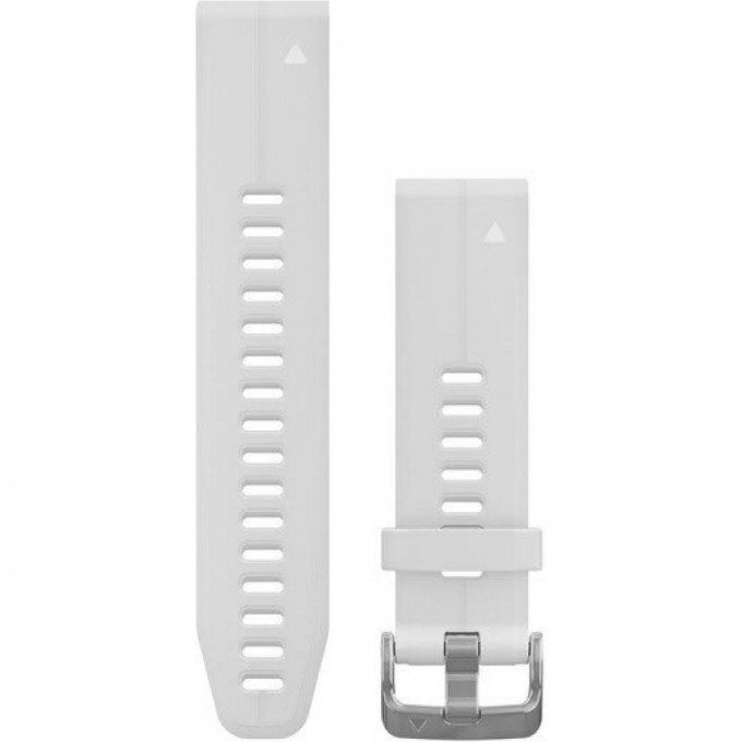 Ремешок GARMIN QUICKFIT 20MM BAND CARRARA WHITE SILICONE 10068