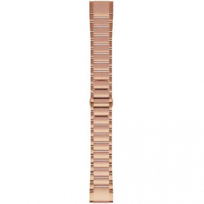 Ремешок GARMIN QUICKFIT 20MM BAND ROSE GOLD-TONE STAINLESS STEEL 10073