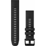 Ремешок GARMIN QUICKFIT 22 BLACK SILICONE 11509