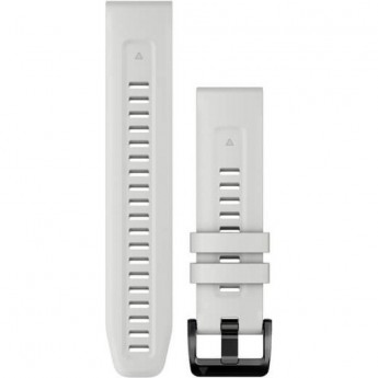 Ремешок GARMIN QUICKFIT 22 WATCH BANDS CARRERA WHITE SILICONE