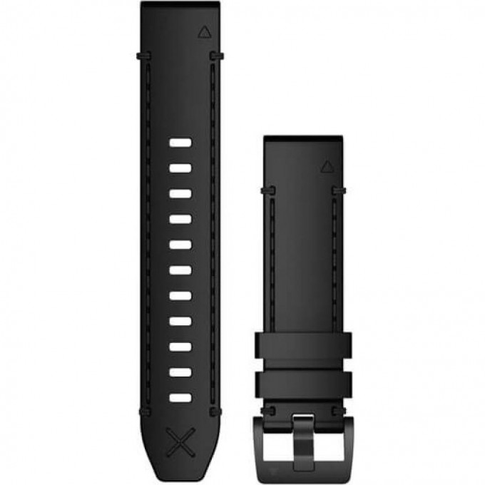 Ремешок GARMIN QUICKFIT 22 WATCH STRAPS GENUINE HORWEEN LEATHER STRAP – BLACK 10864