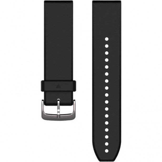 Ремешок GARMIN QUICKFIT 22MM BAND BLACK/SILVER SILICONE 10098