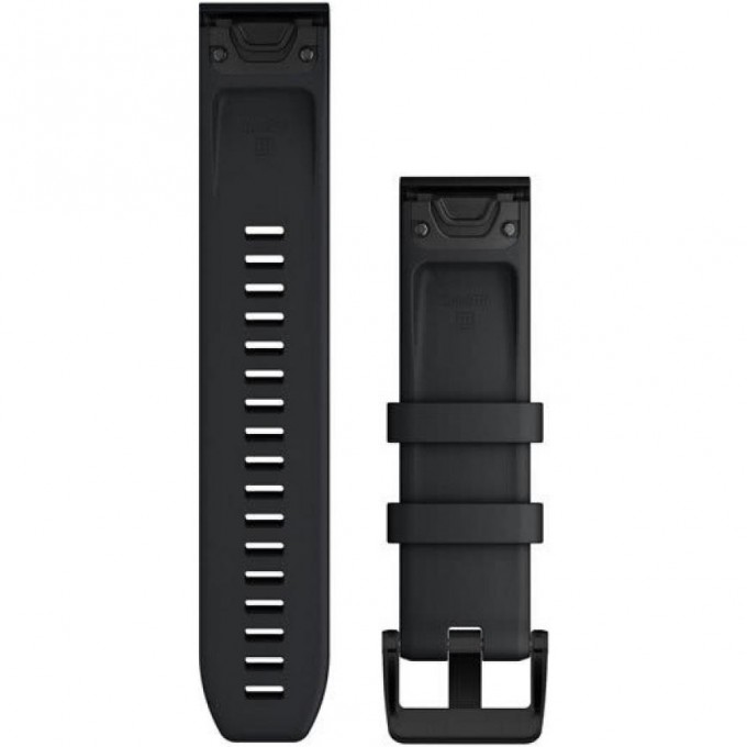 Ремешок GARMIN QUICKFIT 22MM BAND BLACK WITH BLACK STAINLESS STEEL HARDWARE 10569