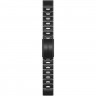 Ремешок GARMIN QUICKFIT 22MM BAND VENTED TITANIUM BRACELET WITH CARBON GRAY DLC COATING 10133