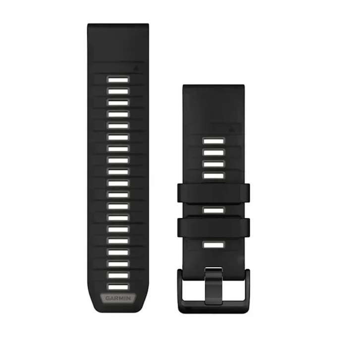 Ремешок GARMIN QUICKFIT 26 силиконовые черные/гравийно-серые 010-13393-00 Ремешок GARMIN QUICKFIT 26 силиконовые черные/гравийно-серые 010-13393-00