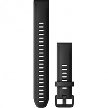 Ремешок GARMIN QUICKFIT BAND 20MM BLACK SILICONE LARGE