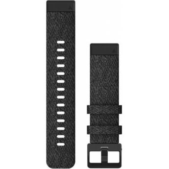 Ремешок GARMIN QUICKFIT BAND 20MM HEATHERED BLACK NYLON WITH BLACK HARDWARE